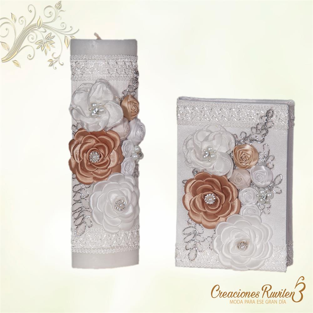 VELA MODELO ROSES COMUNION